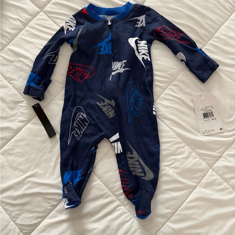 Nike Kids Navy and Red One Piece
